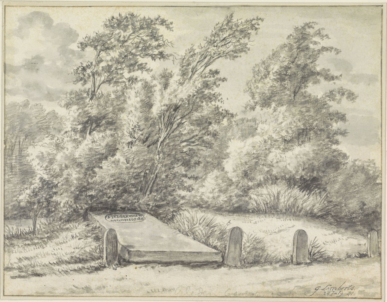Túmulo de Johannes Jelgerhuis Rienksz. de Gerrit Lamberts