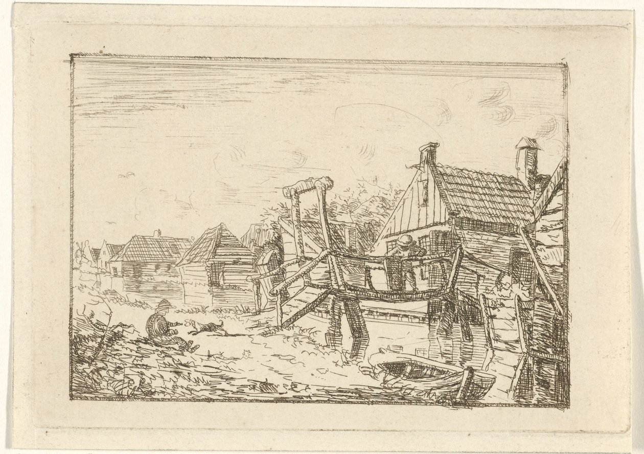 Ponte de madeira de Gerrit Lamberts