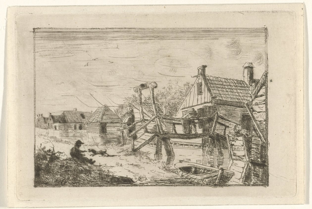 Ponte de madeira de Gerrit Lamberts