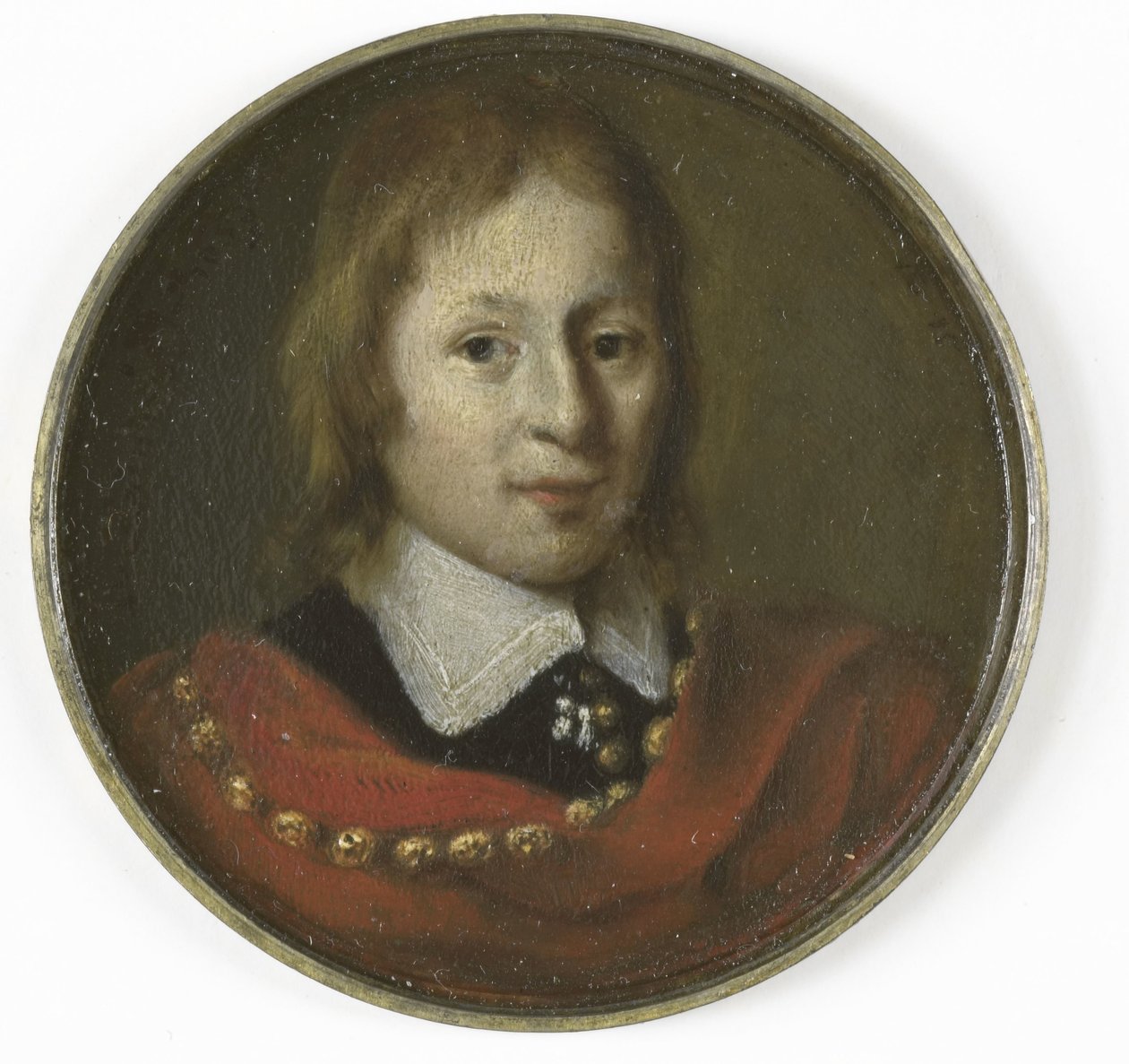 Retrato de um menino de quinze anos de Gerrit Lundens