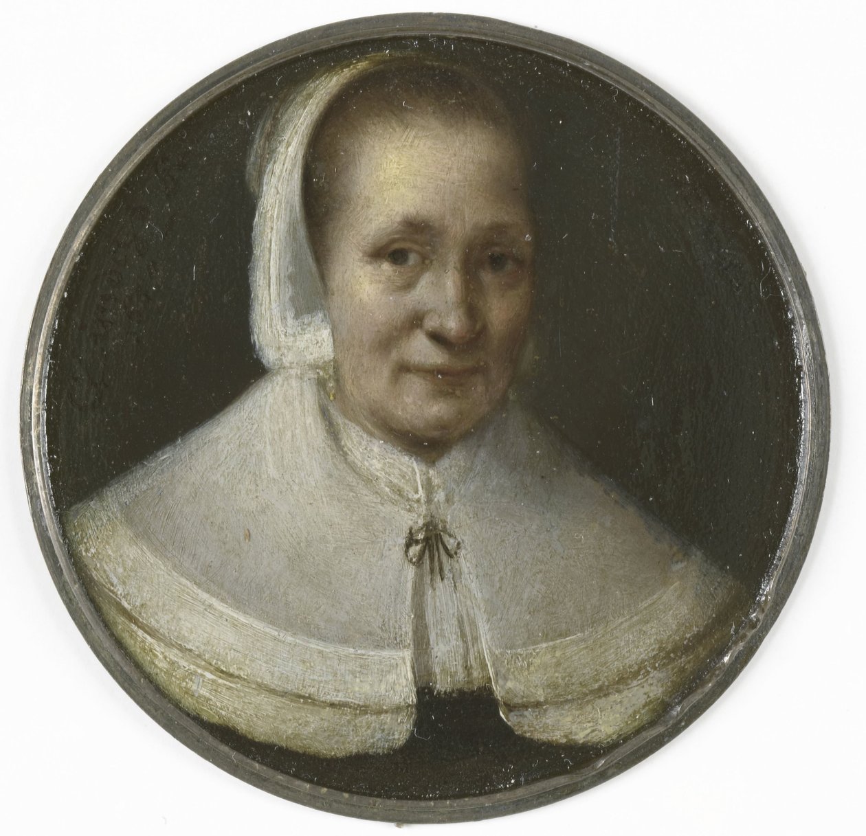 Retrato de uma mulher de cinquenta anos de Gerrit Lundens