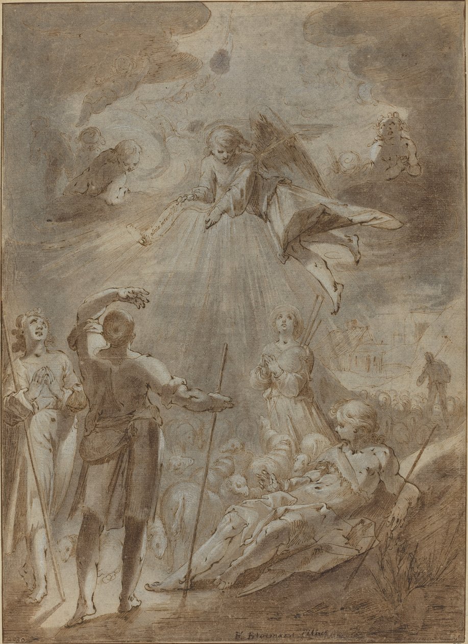 Anunciação aos Pastores de Gerrit Pietersz Sweelinck