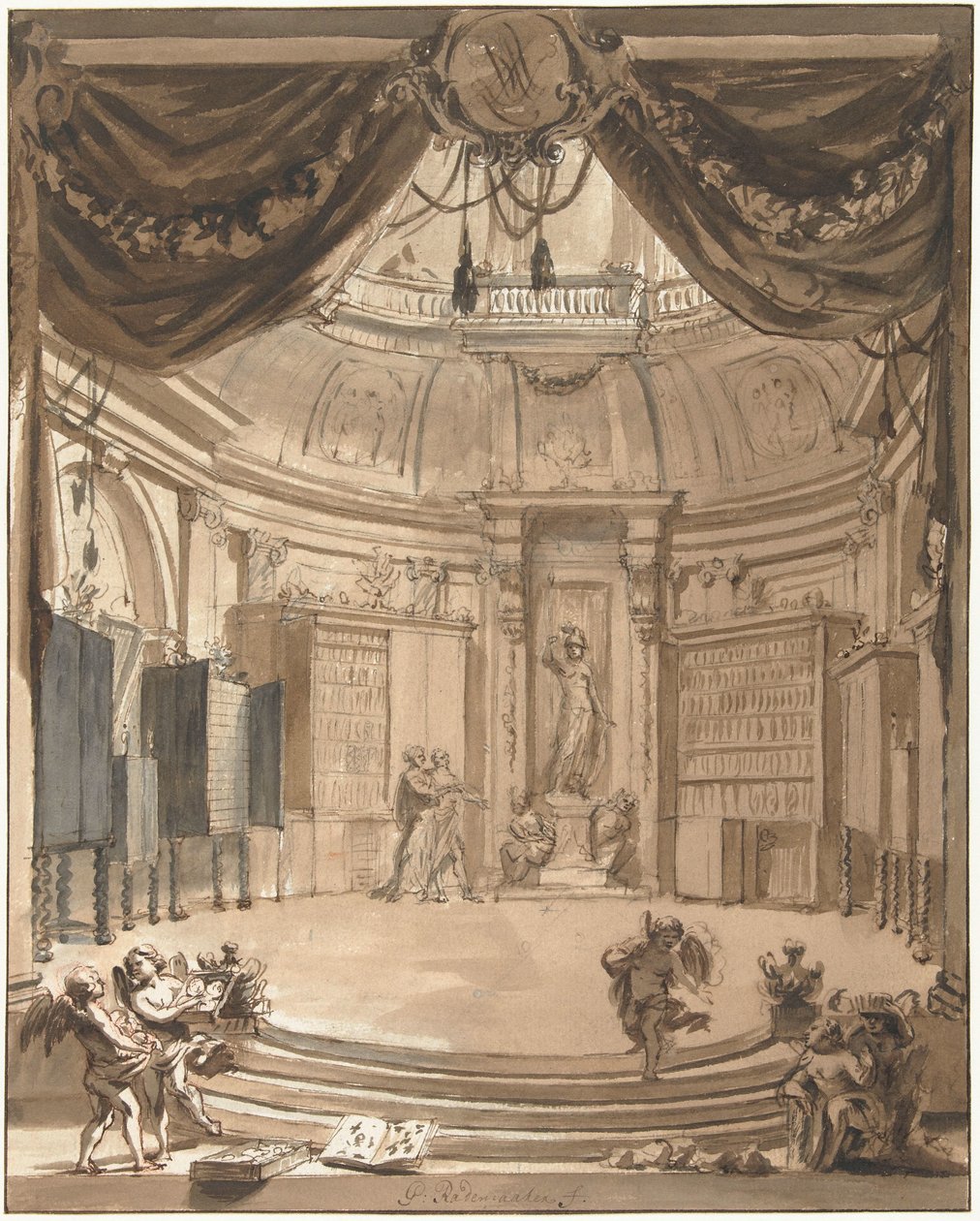 Sala de curiosidades de Levinus Vincent de Gerrit Rademaker