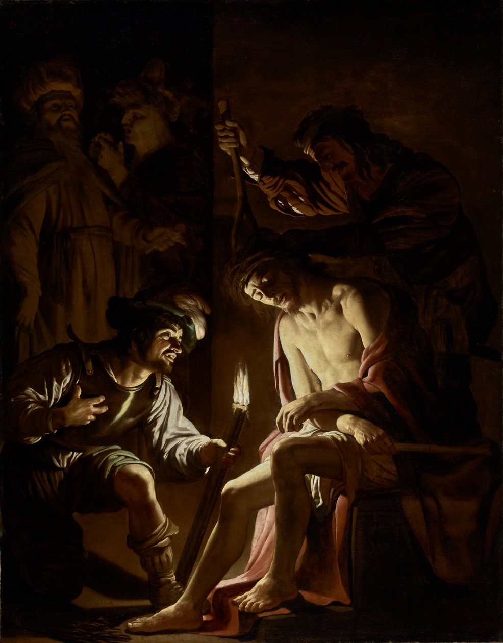 Cristo coroado de espinhos, c.1620 de Gerrit van Honthorst
