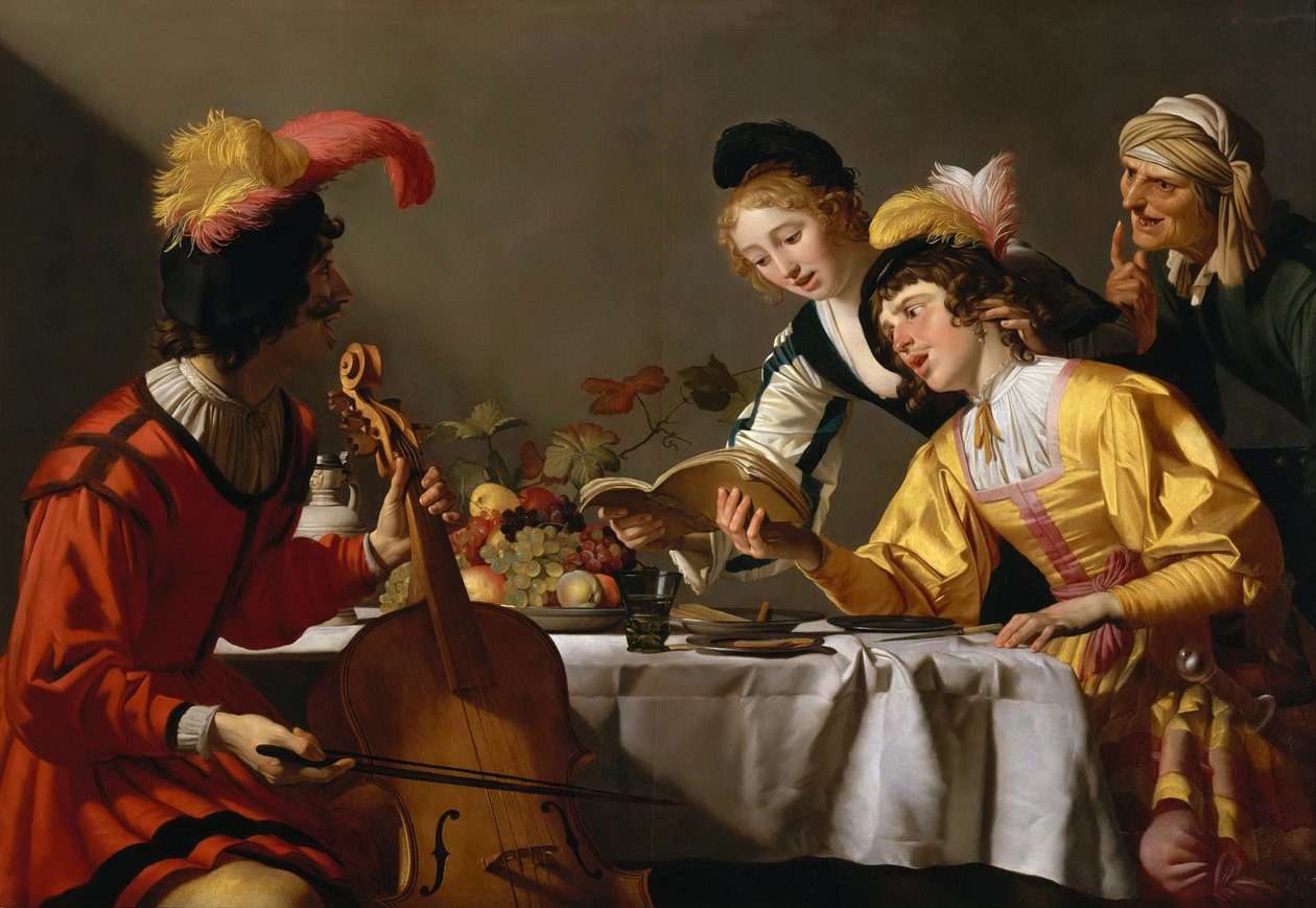 Concerto, ca 1627. de Gerrit van Honthorst
