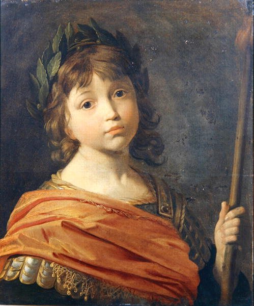 Príncipe Rupert (1619-82) quando um rapaz como Marte (óleo sobre tela) de Gerrit van Honthorst