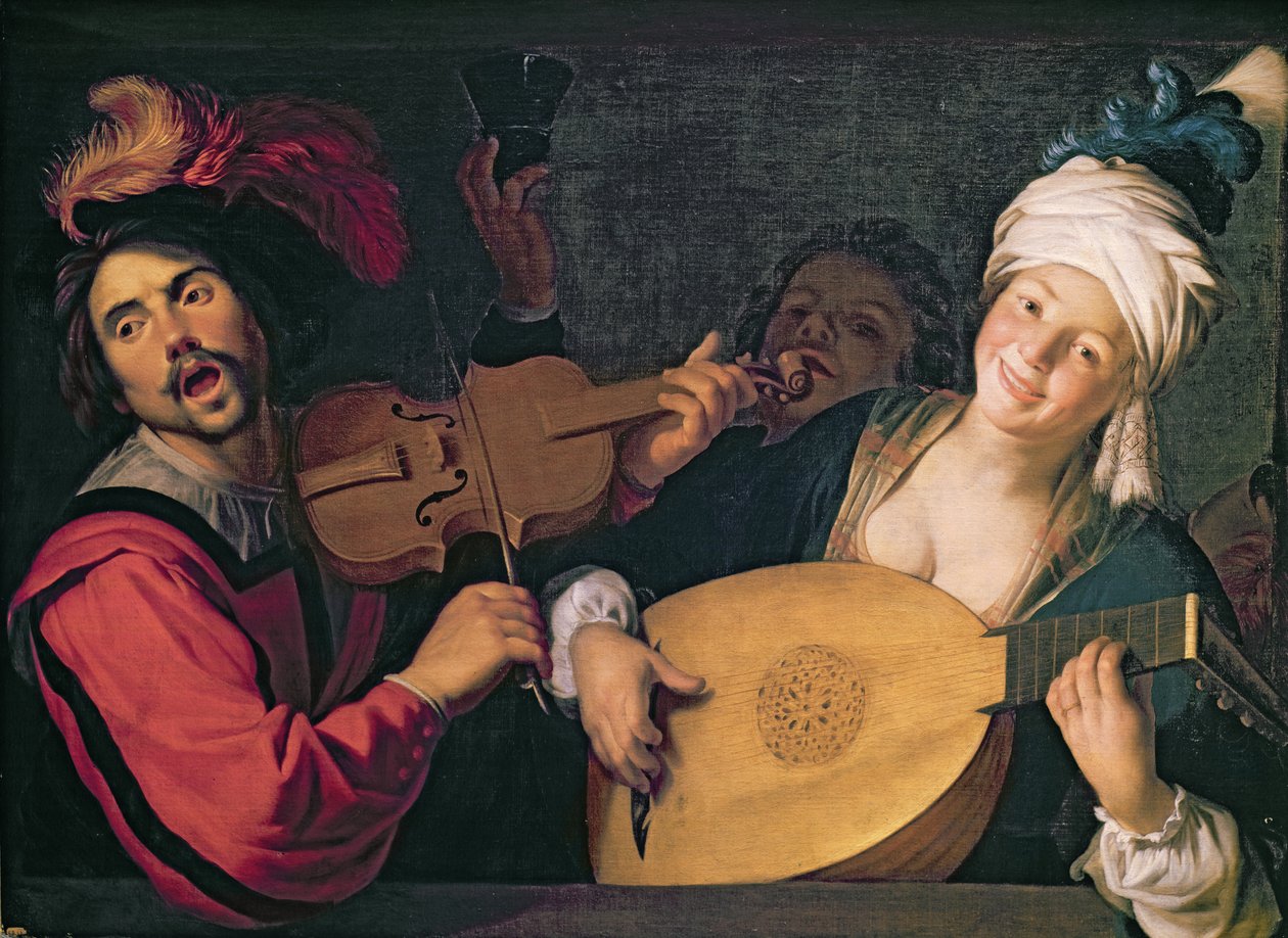 O concerto de Gerrit van Honthorst