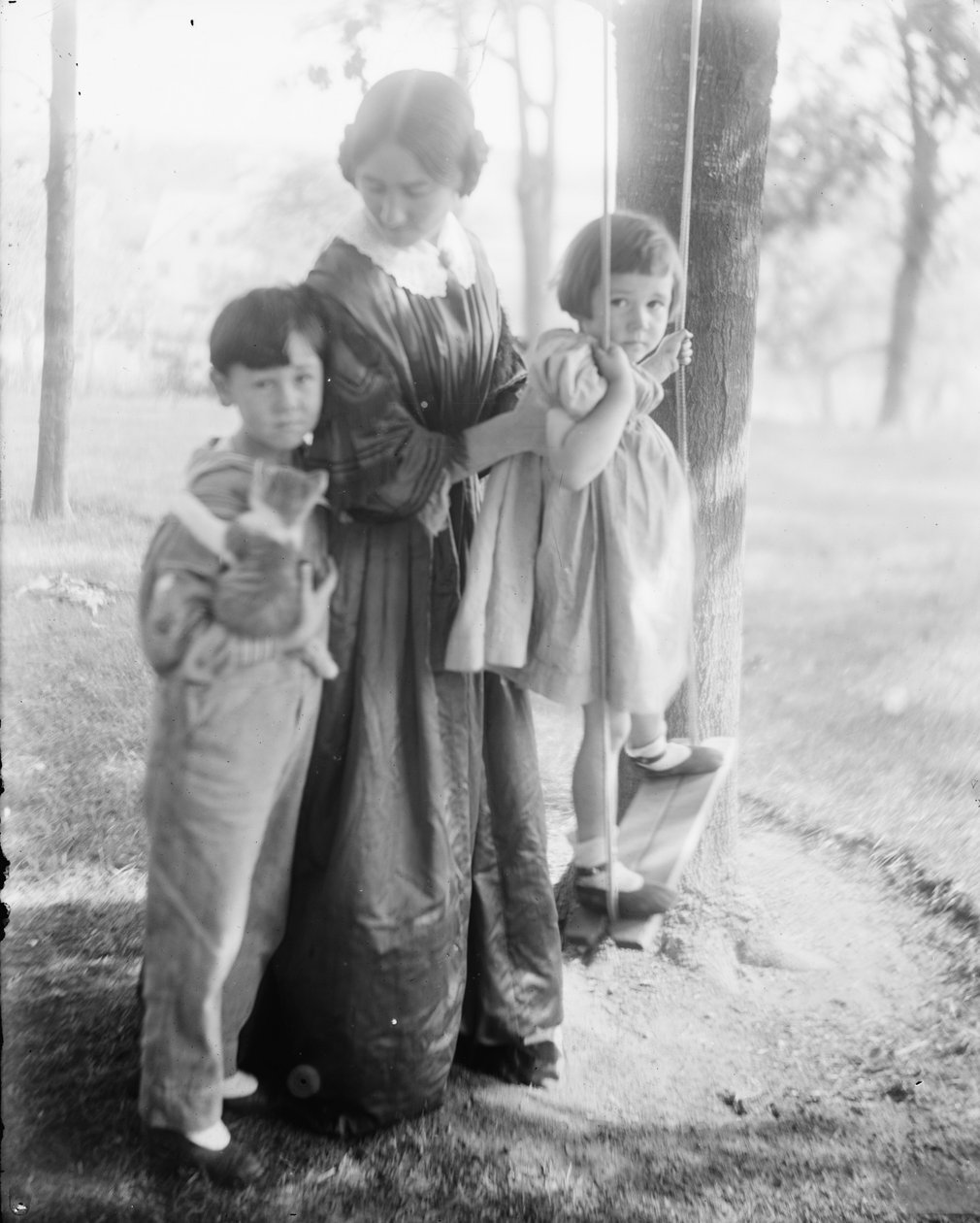 Sra. Turner e seus filhos, 1910 de Gertrude Käsebier