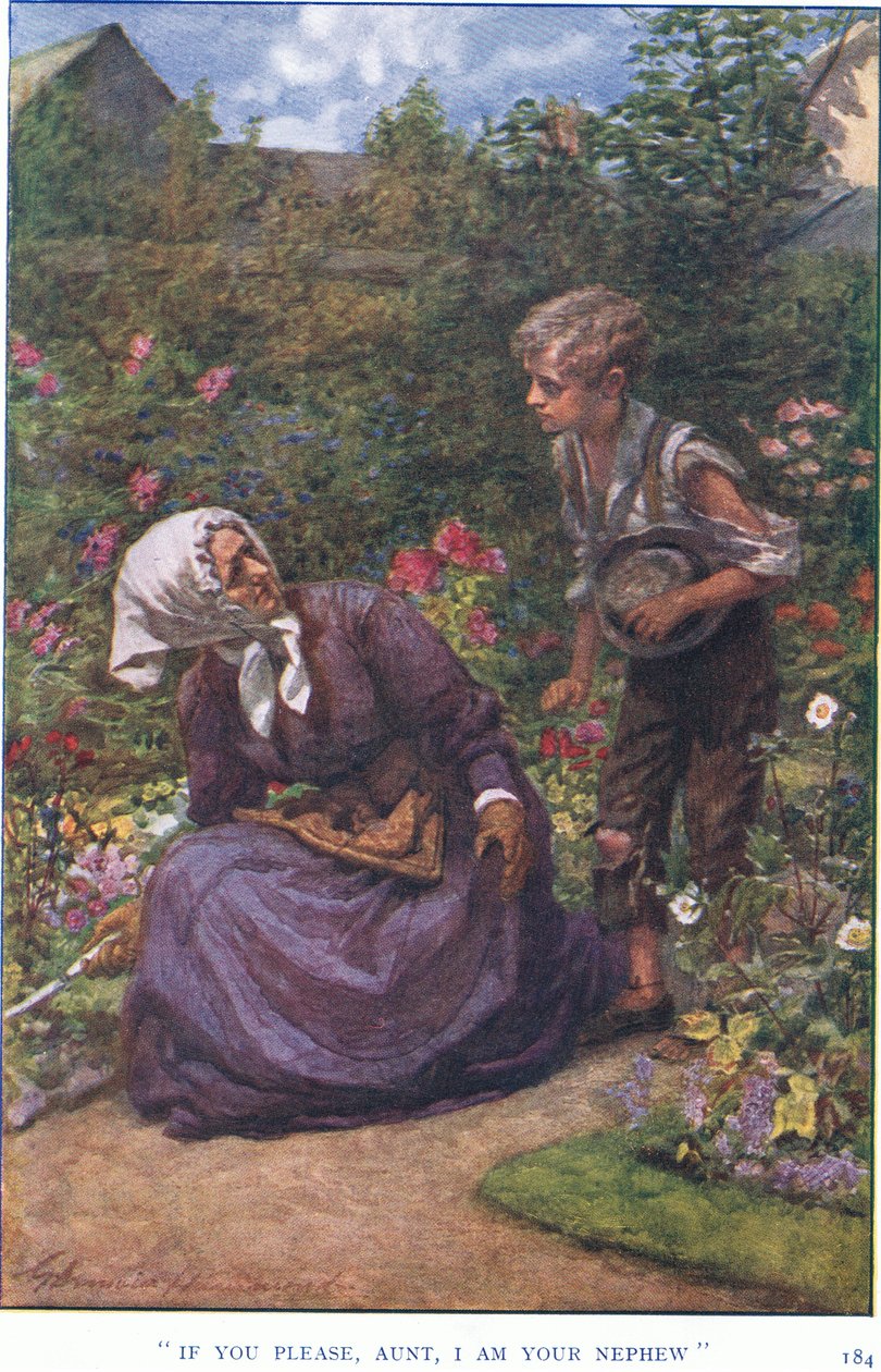 "Se faz favor, tia, eu sou seu sobrinho". de Gertrude E. Demain Hammond