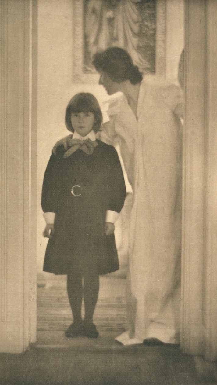 Bendita Arte Tu entre as Mulheres por Kasebier de Gertrude Käsebier