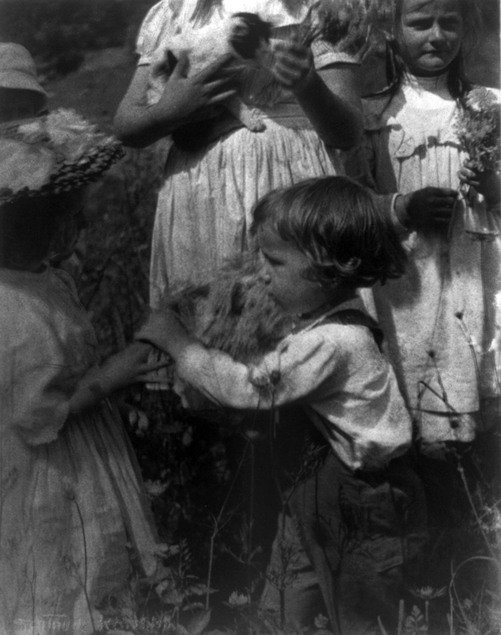 Dias Felizes por Gertrude Kasebier de Gertrude Käsebier