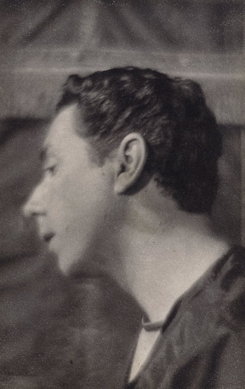 Retrato do Barão Adolph de Meyer de Gertrude Käsebier