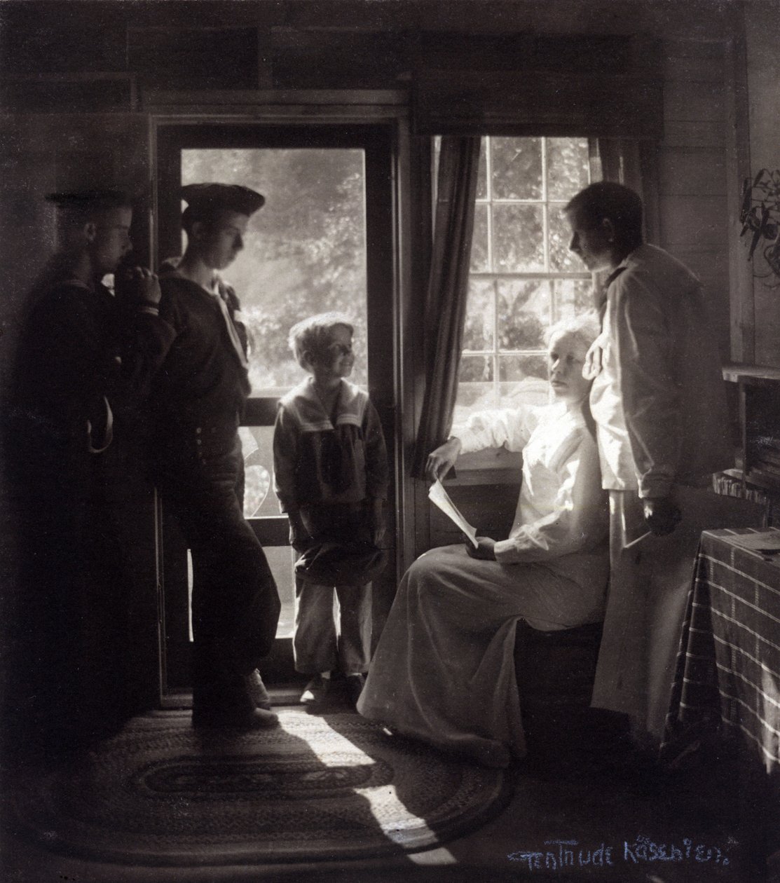 Luz do sol na casa de Gertrude Käsebier