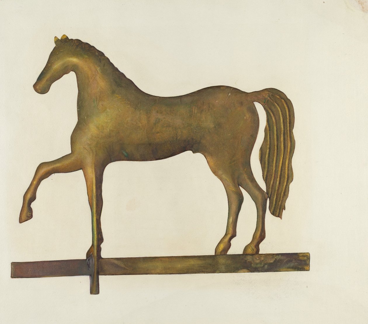 Cavalo Cata-vento, c. 1940. de Gertrude Koch