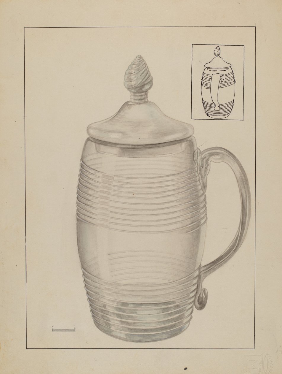 Caneca Coberta, c. 1936. de Gertrude Lemberg