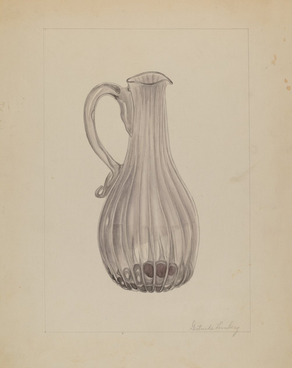 Cruet, c. 1936. de Gertrude Lemberg