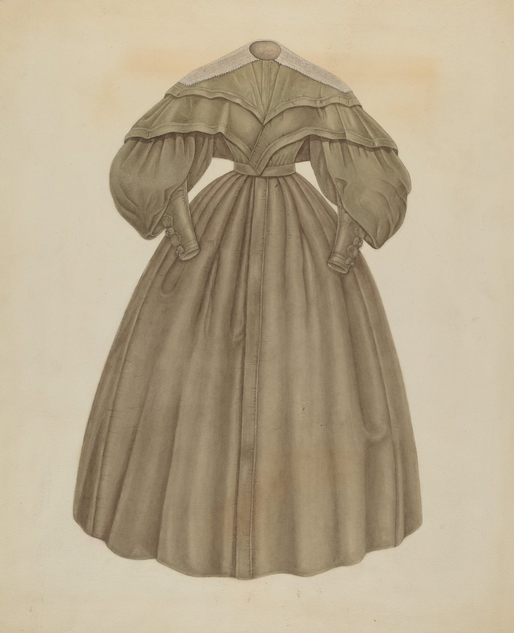 Vestido, c. 1937. de Gertrude Lemberg