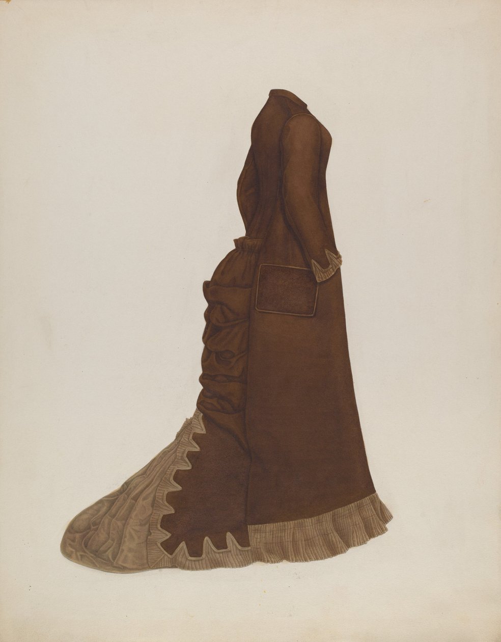 Vestido, c. 1940. de Gertrude Lemberg