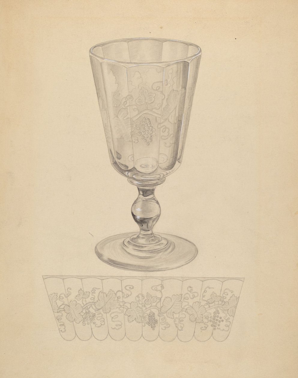 Cálice, c. 1936. de Gertrude Lemberg