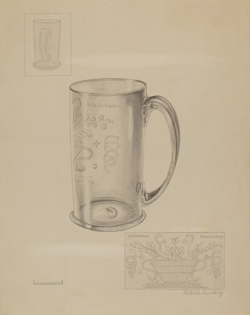 Caneca, c. 1936. de Gertrude Lemberg