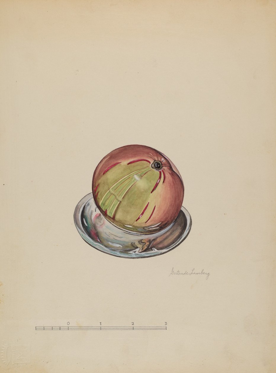 Peso do papel, c. 1936. de Gertrude Lemberg