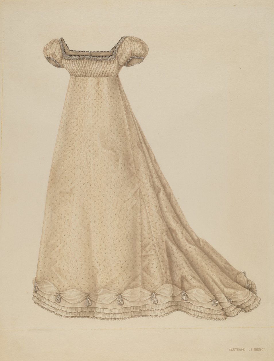 Vestido de Noiva, 19351942. de Gertrude Lemberg