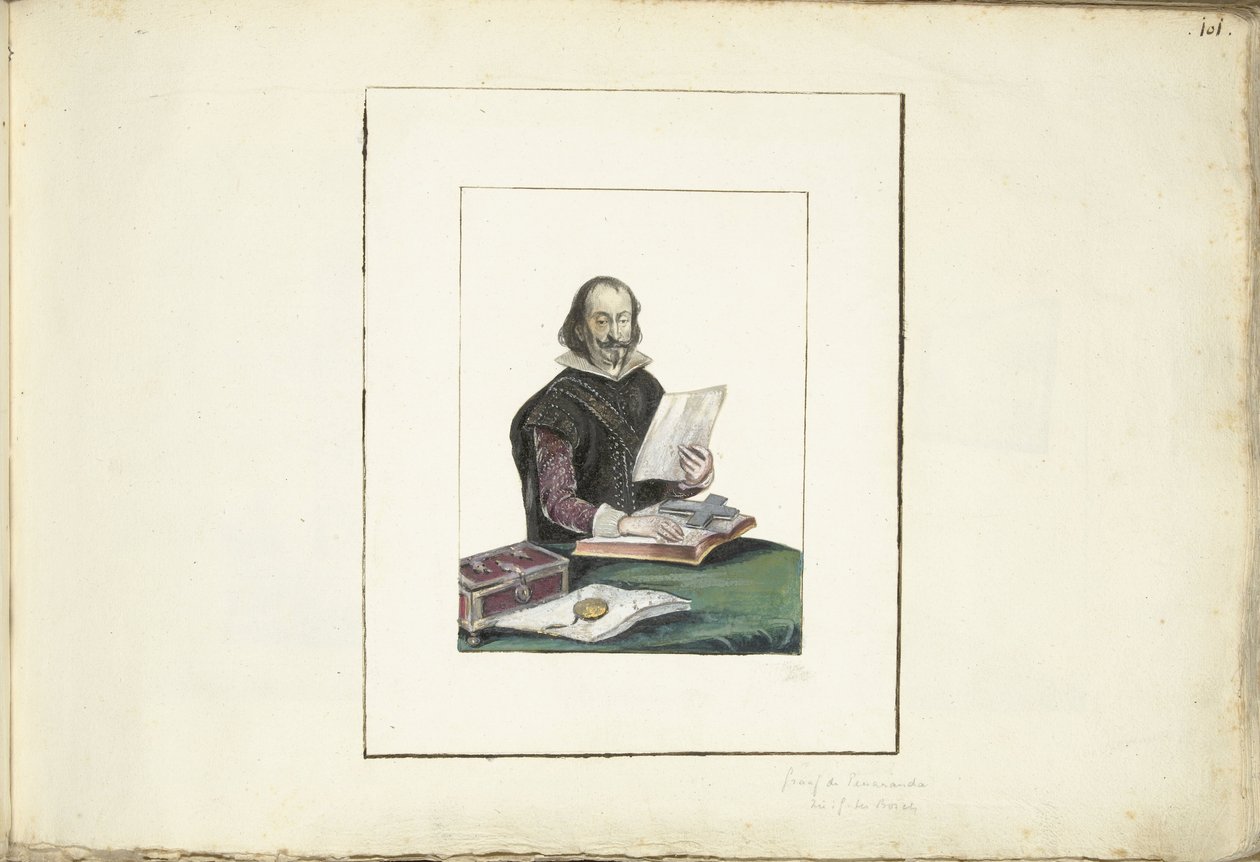 Retrato do Conde de Peñeranda de Gesina ter Borch (possibly)