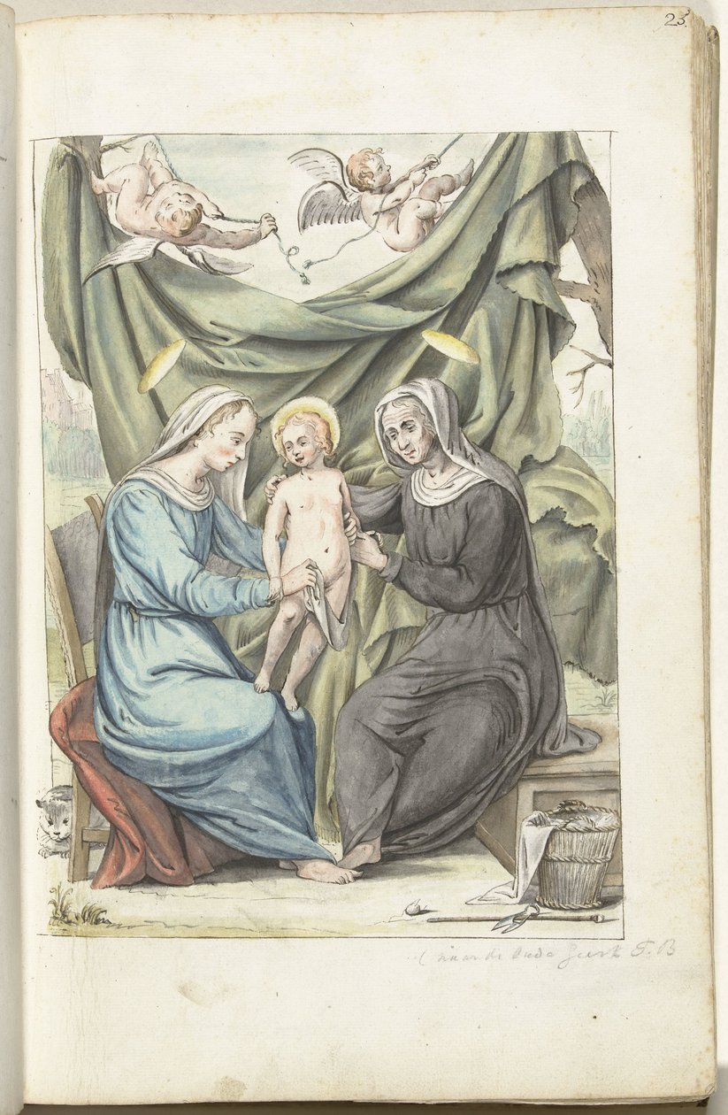 Madona com o Menino e Santa Ana de Gesina ter Borch