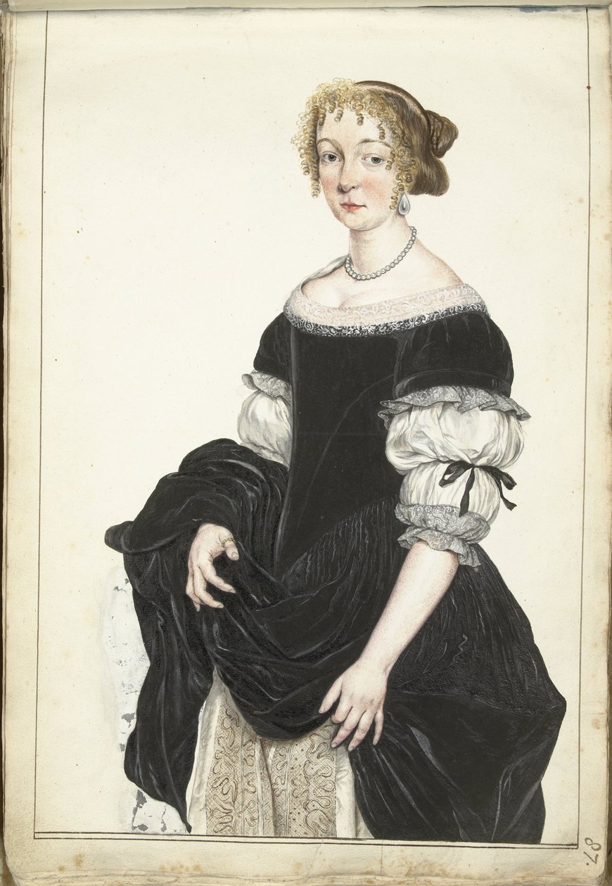 Retrato de Aletta Pancras de Gesina ter Borch
