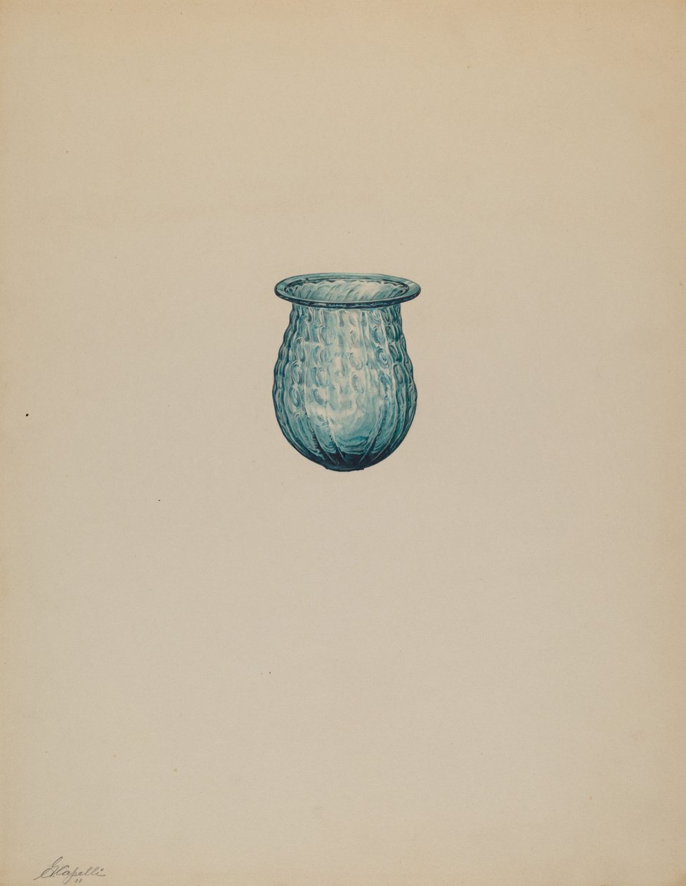 Luz de Natal, 1938. de Giacinto Capelli