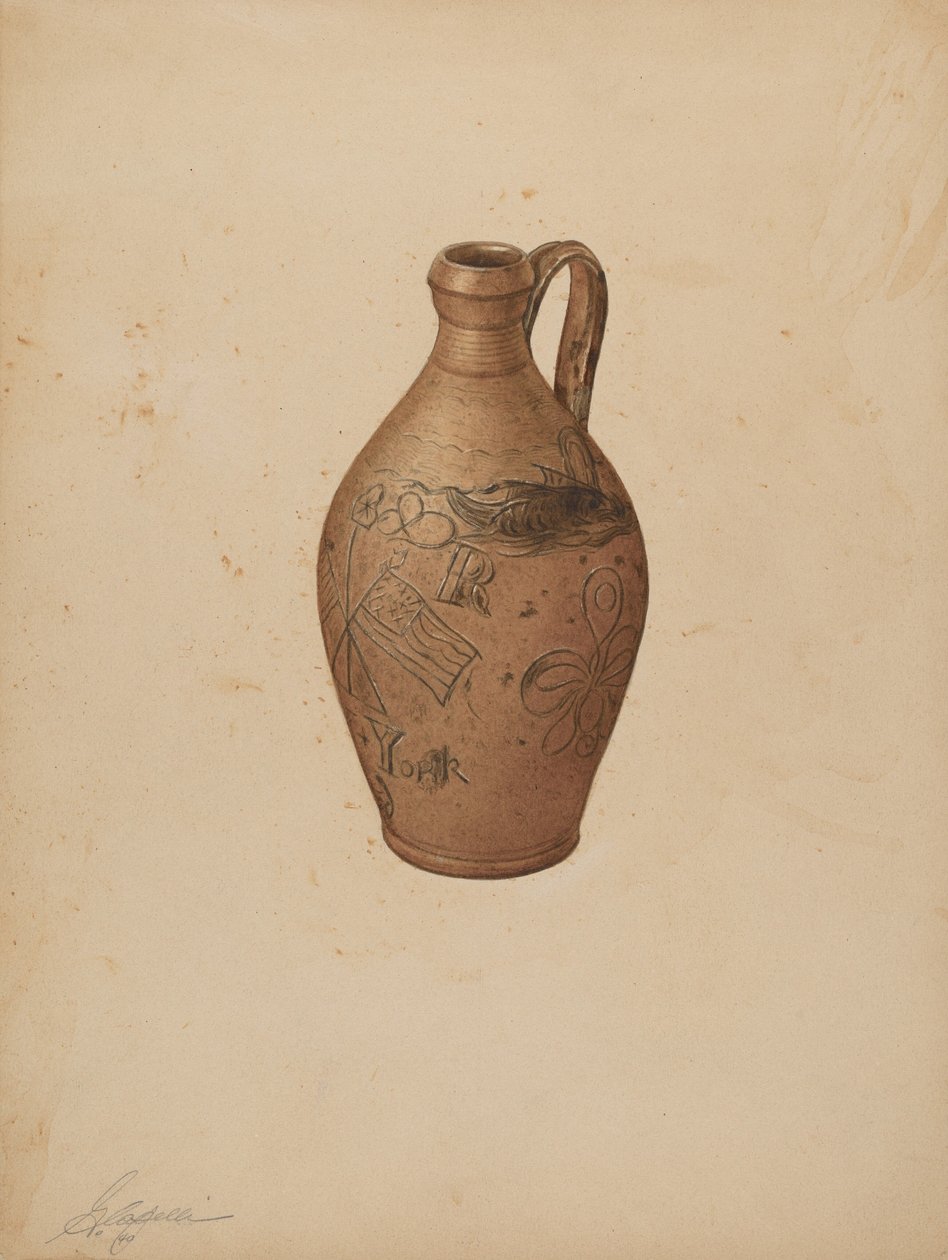 Jarro, c. 1940. de Giacinto Capelli