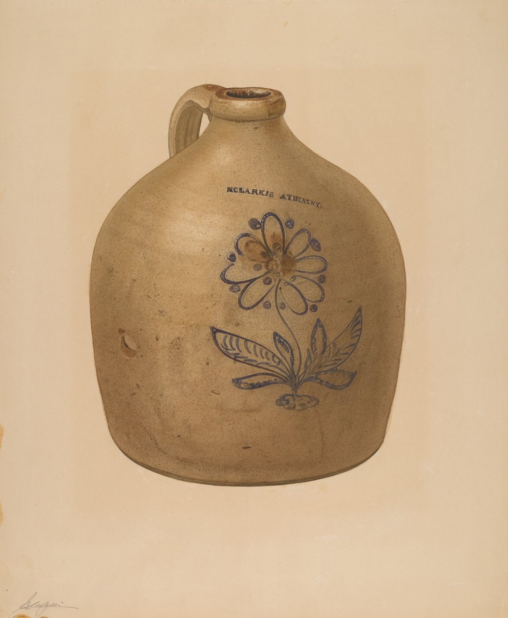 Jarro, c. 1941. de Giacinto Capelli