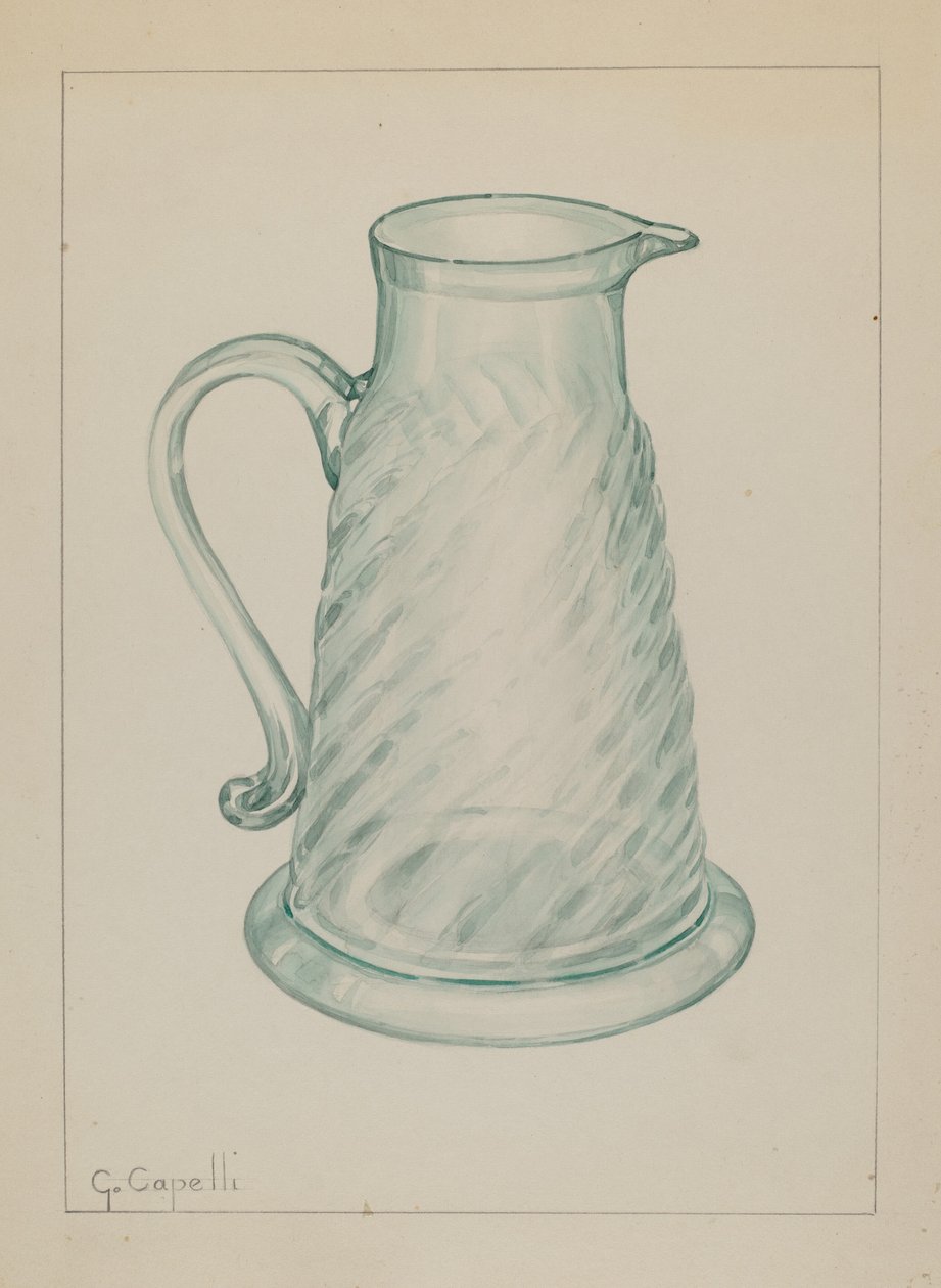 Jarro de melado, c. 1937. de Giacinto Capelli