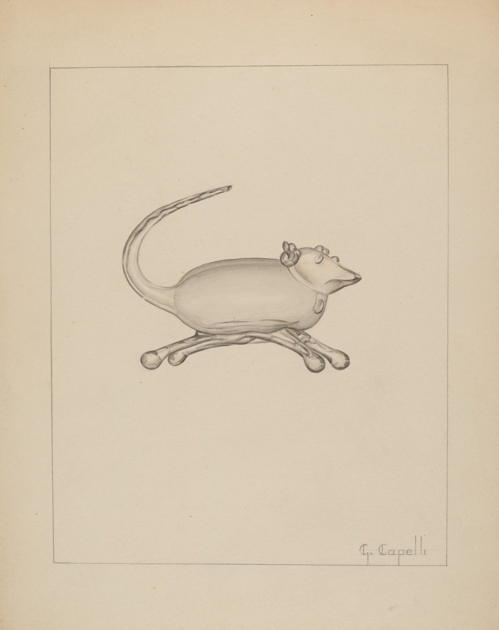 Rato, C. 1937. de Giacinto Capelli