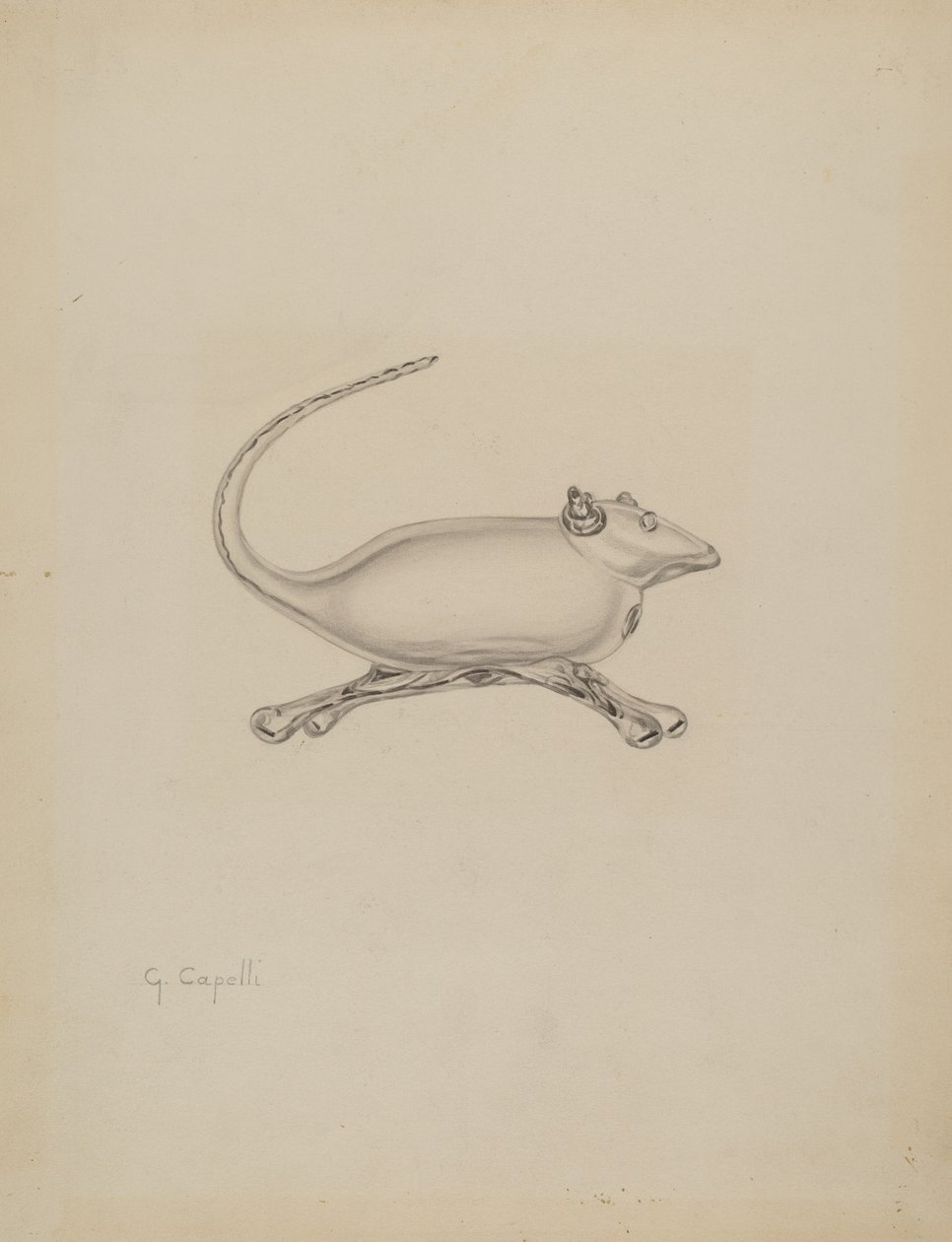 Rato, C. 1937. de Giacinto Capelli