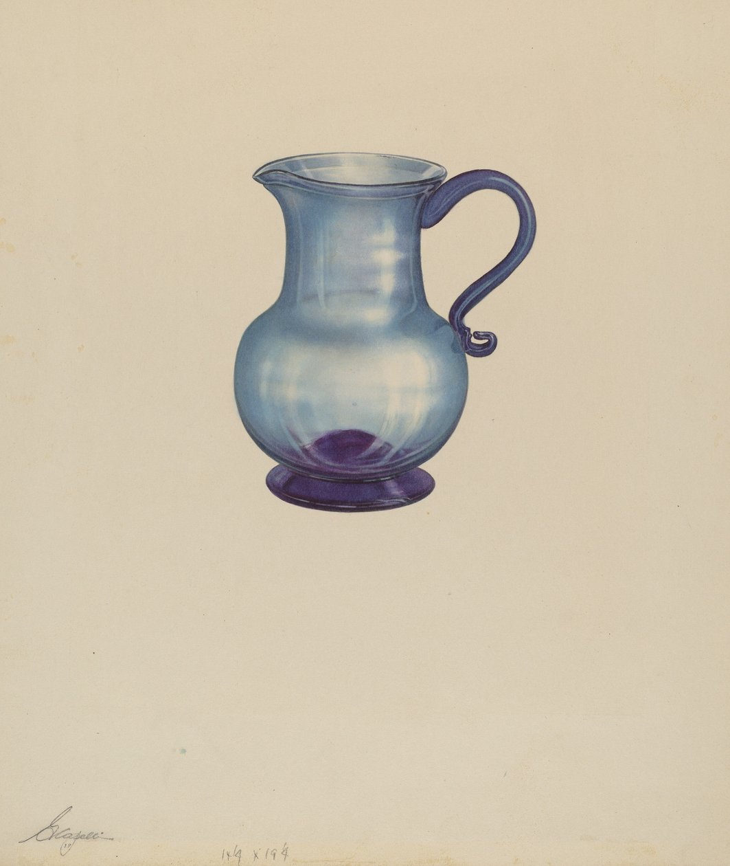 Lançador, 1938. de Giacinto Capelli