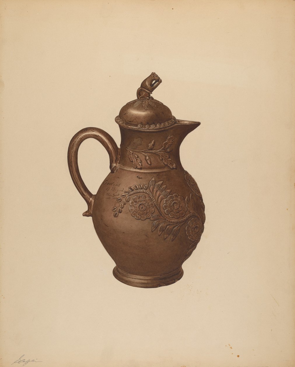 Bule, c. 1940. de Giacinto Capelli