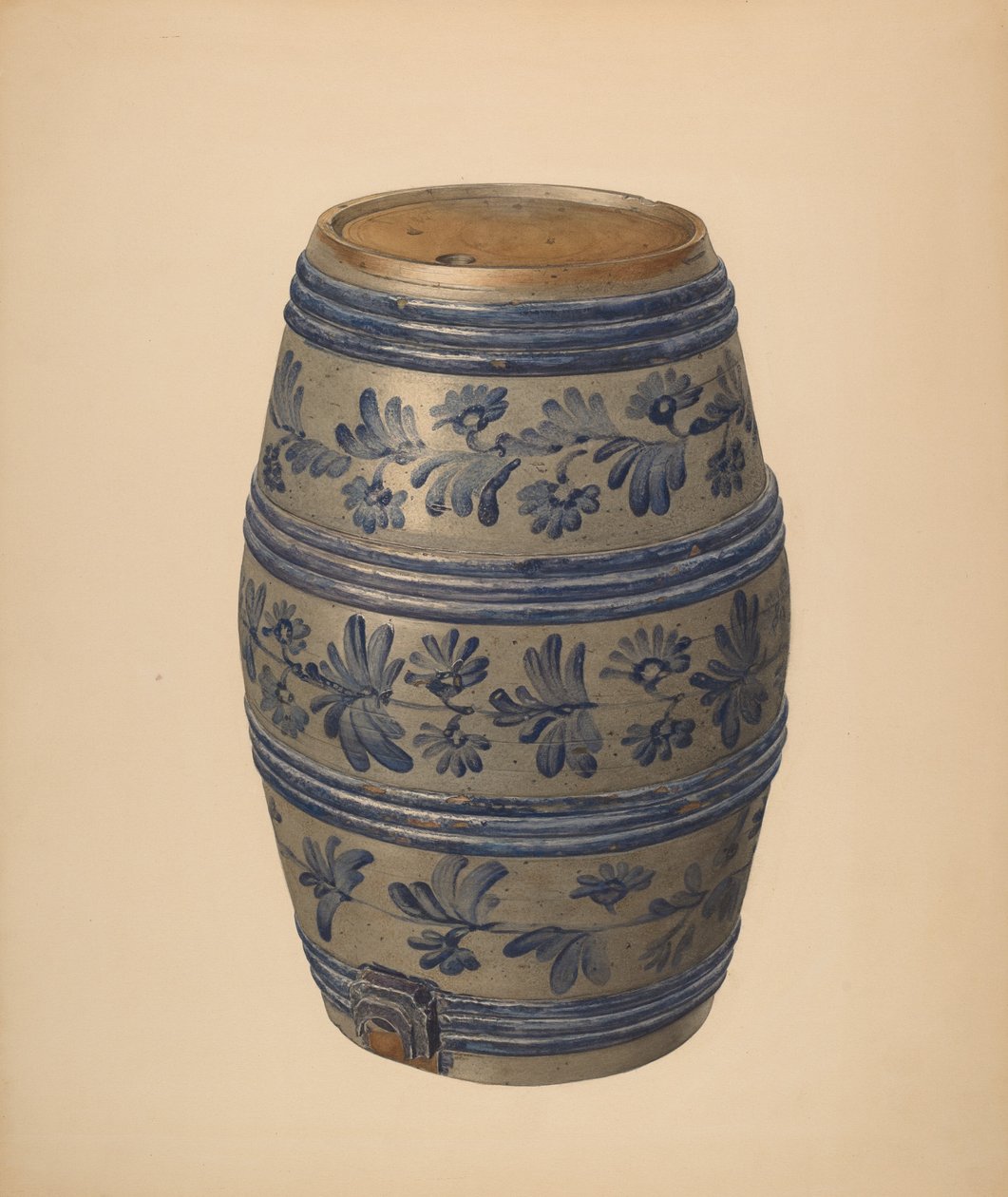 Barril de Água ou Vinho, c. 1940. de Giacinto Capelli