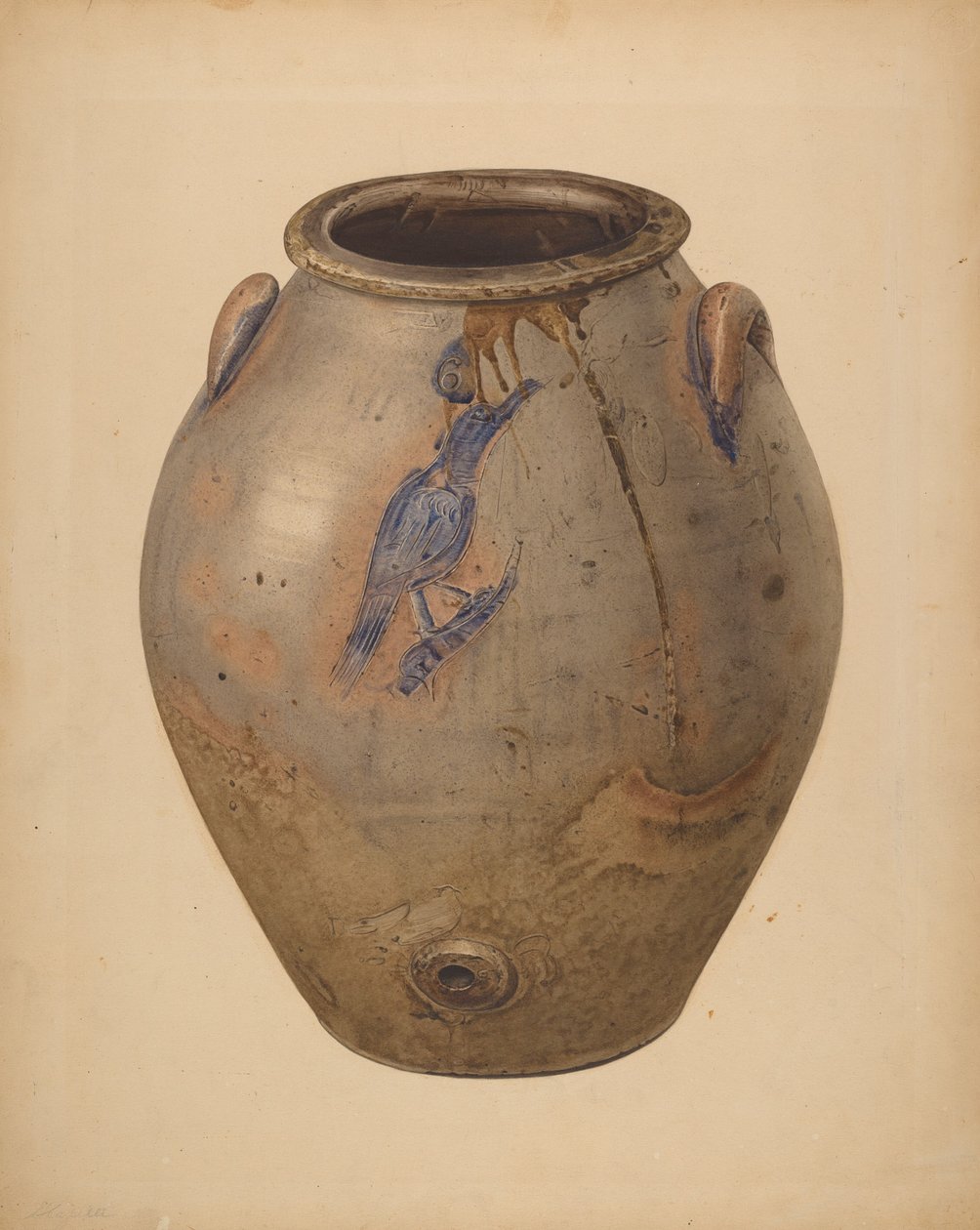 Jarra de vinho ou água, c. 1940. de Giacinto Capelli