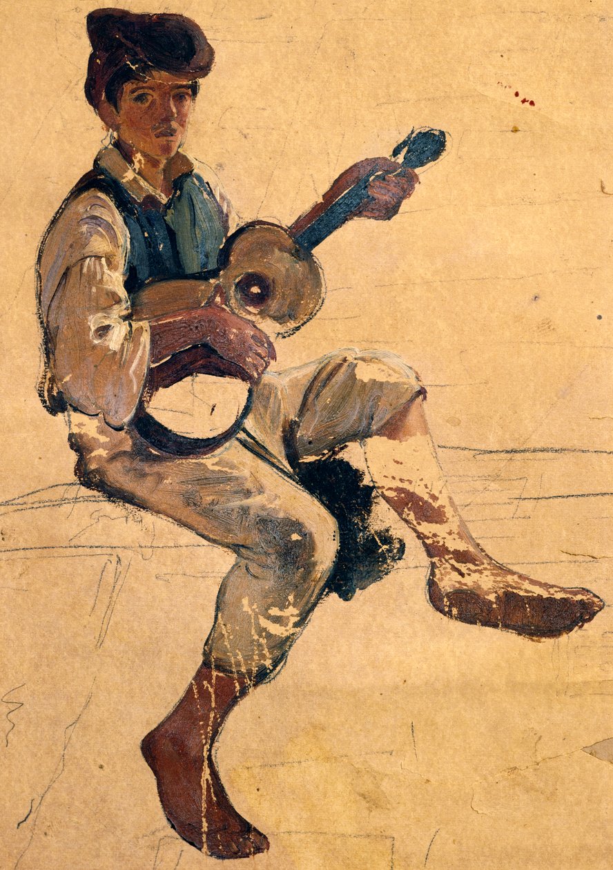 O guitarrista de Giacinto Gigante