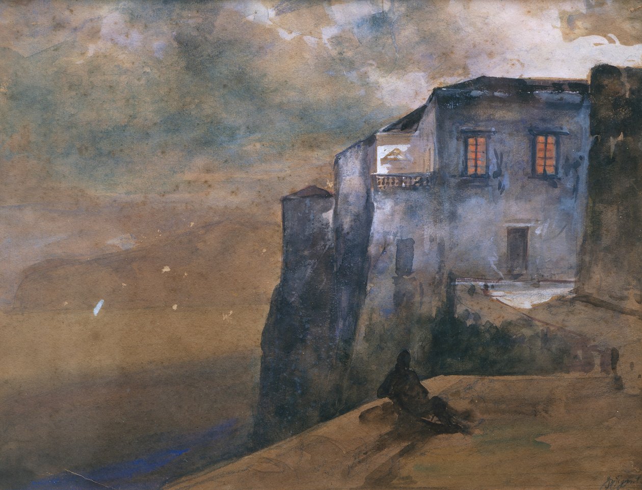 Casa do Torquato Tasso em Sorrento de Giacinto Gigante