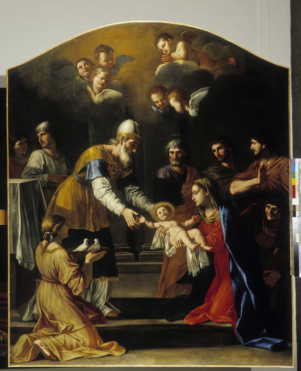 Apresentação no templo de Giacinto Gimignani or Gemignano