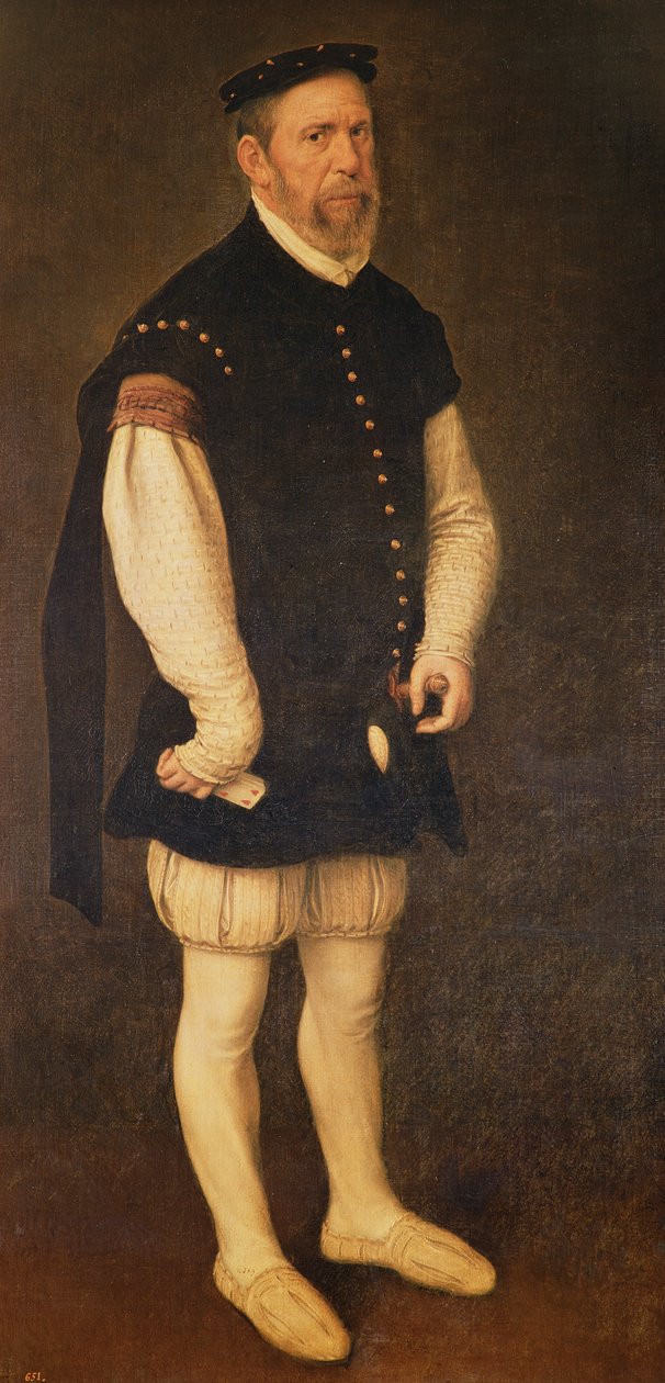 Perejon, bobo da corte ao conde de Benavente e duque de Alba, c.1559-61 de Giacomo Antonio Moro