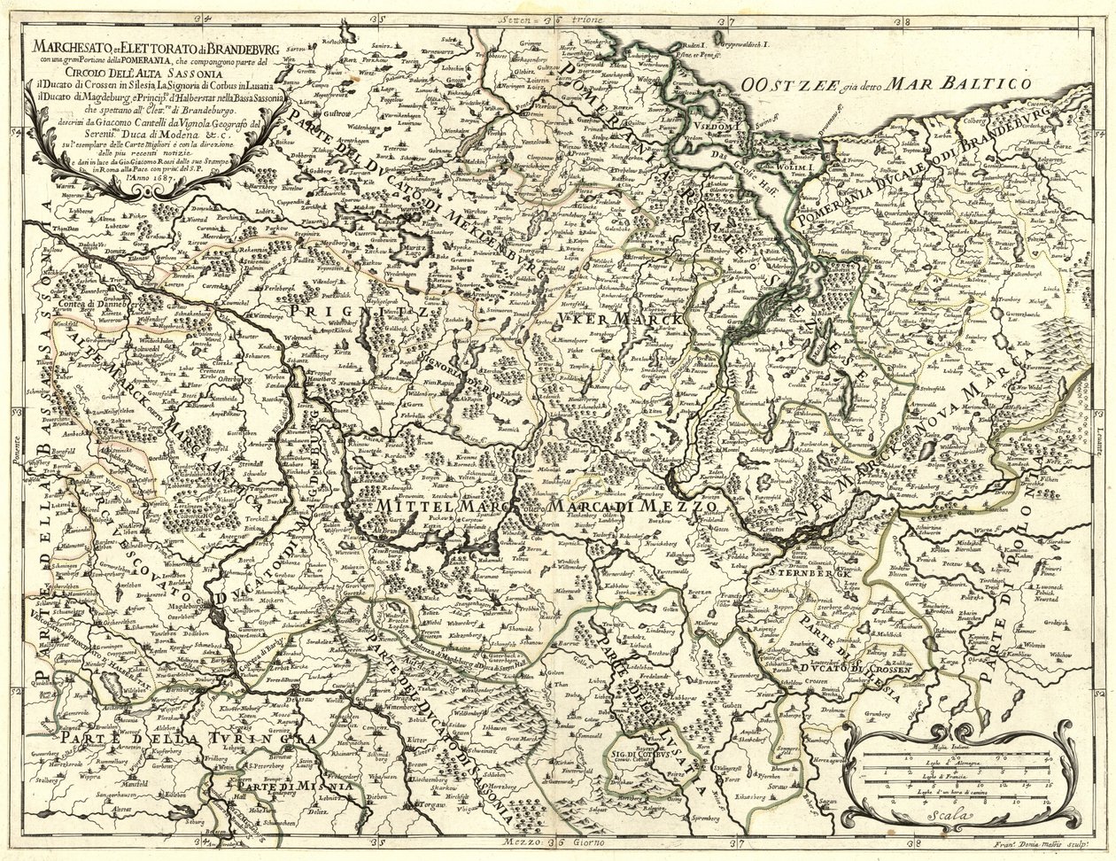 Marquise e Eleitorado de Brandebvrg de Giacomo Cantelli