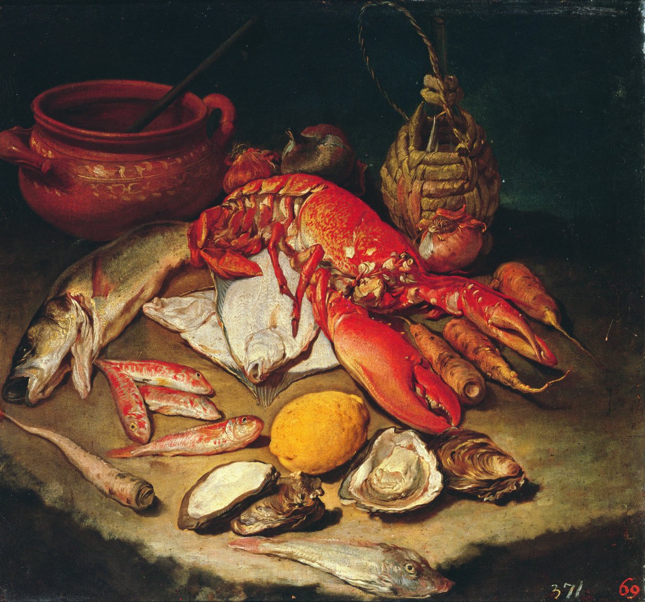 Frutos do mar de Giacomo Ceruti