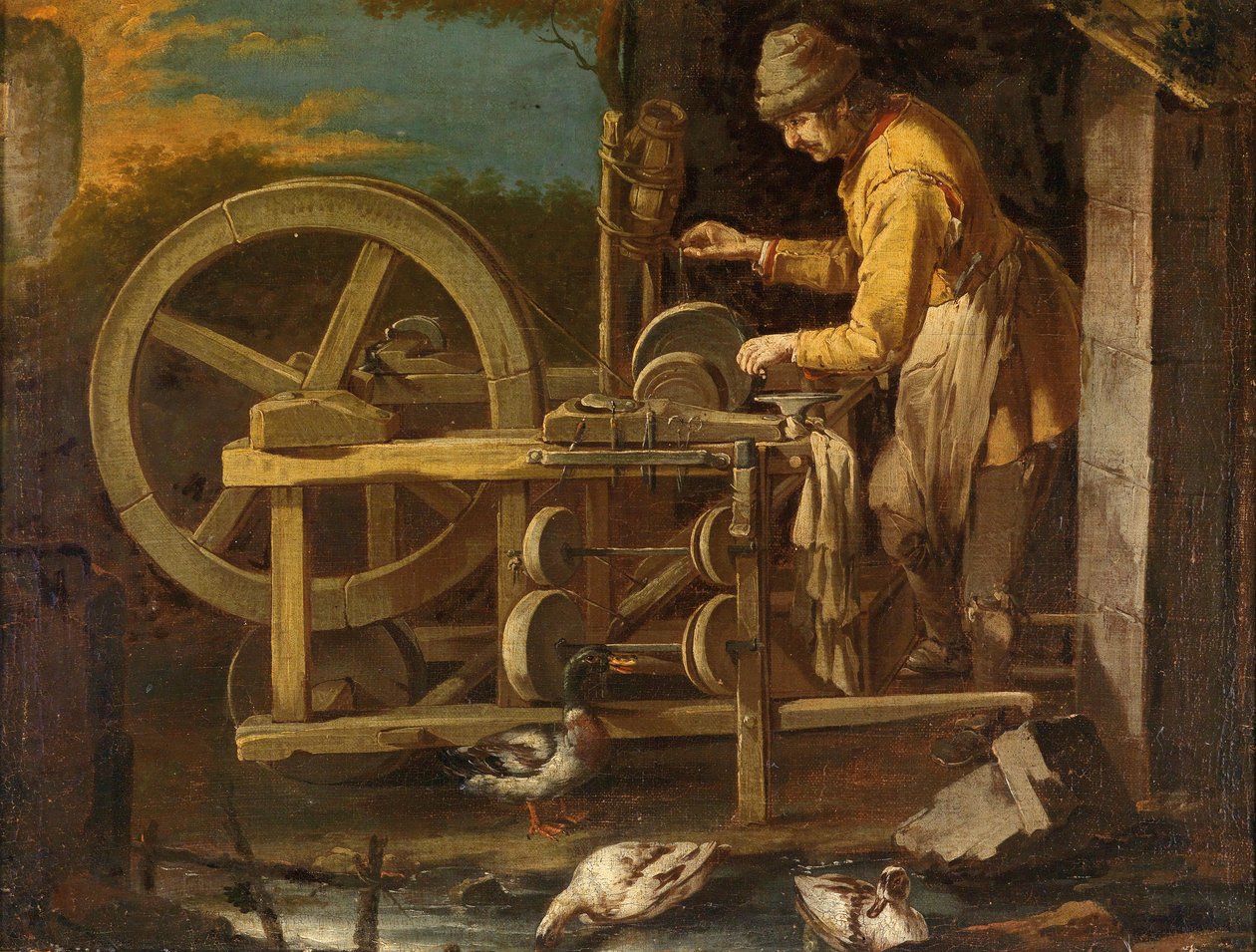 O moedor de tesoura de Giacomo Francesco Cipper