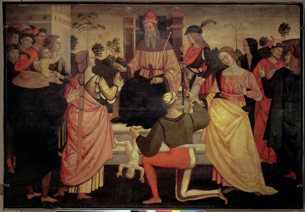 O julgamento de Salomão de Giacomo Pacchiarotti