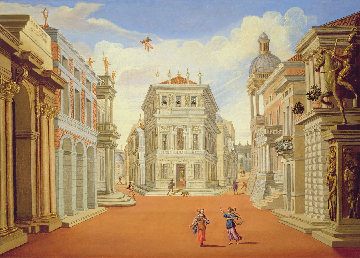 Ato II, cenas I e VIII de Giacomo Torelli