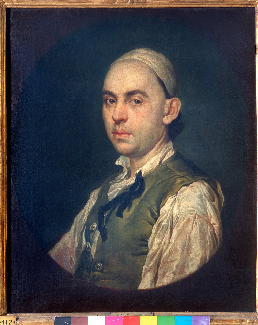 Retrato de um homem de Giacomo Ceruti
