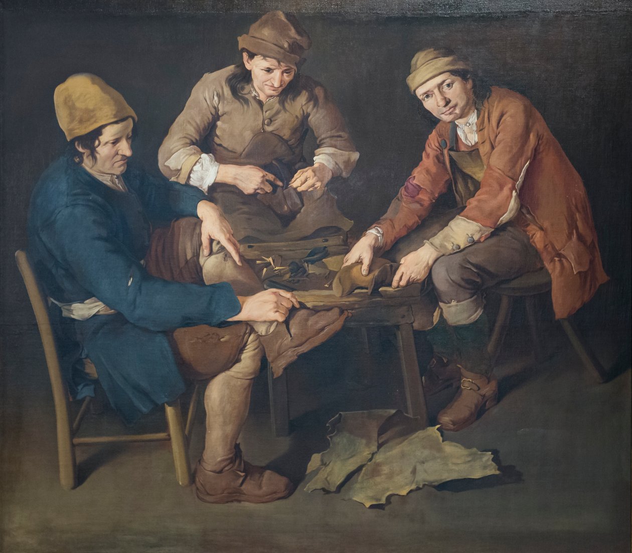 Os sapateiros de Giacomo (1698 1767) Ceruti